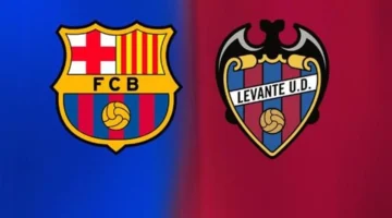 صافرة المكسيكي روخاس.. الكشف عن طاقم تحكيم مباراة برشلونة وليفانتي غداً